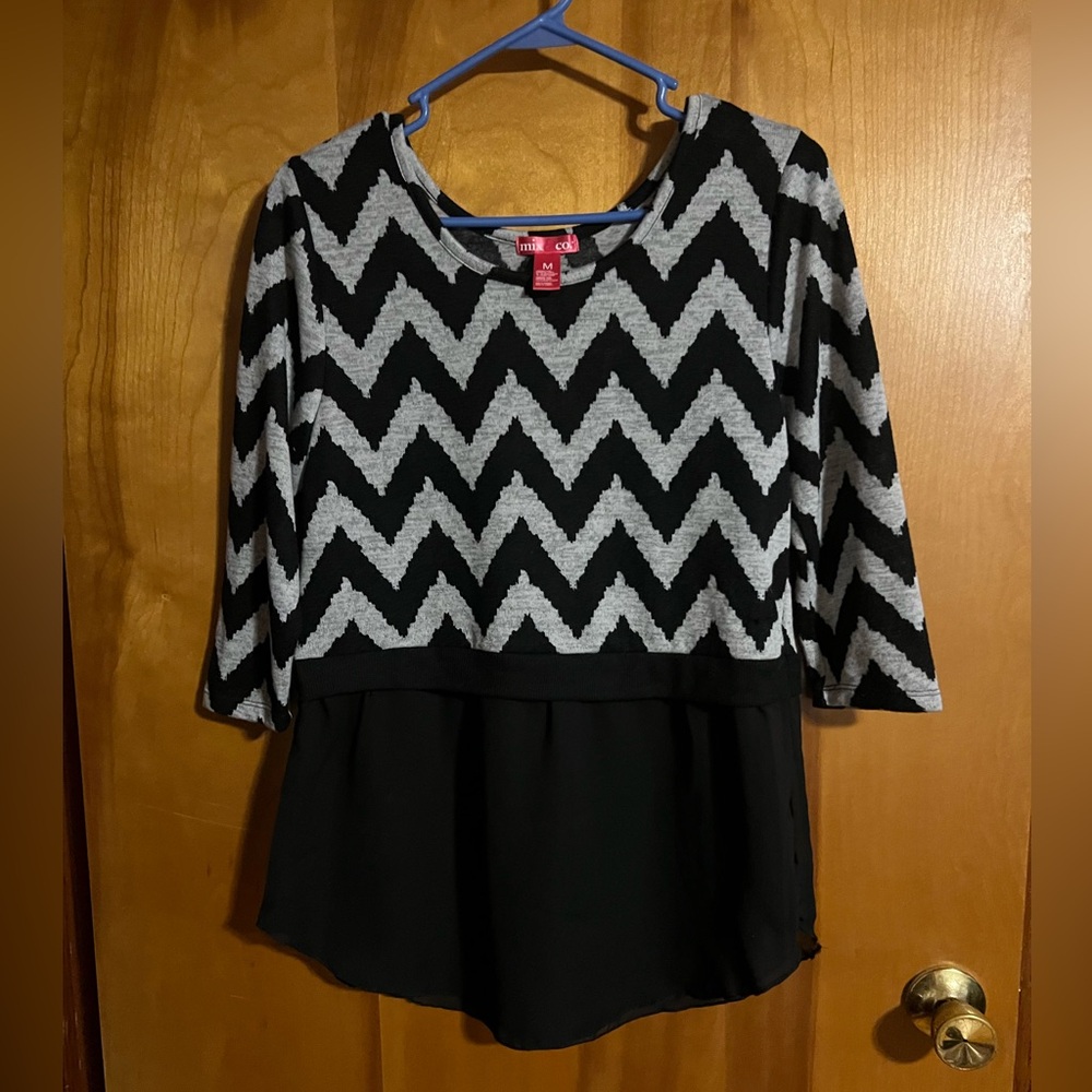 Long sleeve blouse